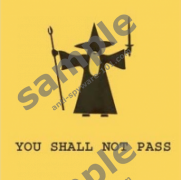 “You shall not pass” virus