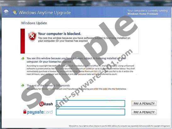 comment debloquer ordi ukash