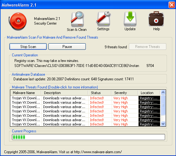 Efficient Spyware Detection Removal Freeware Software