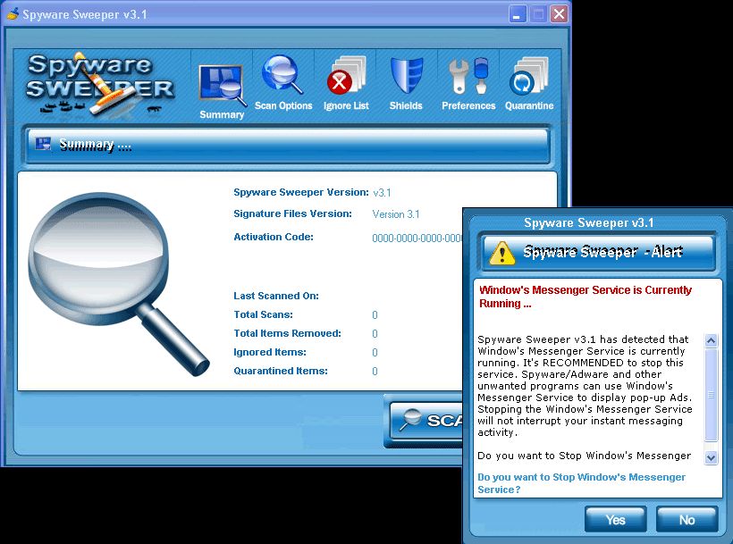 Spyware Sweeper